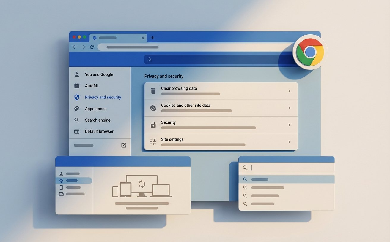 Chrome安全与隐私保护设置界面